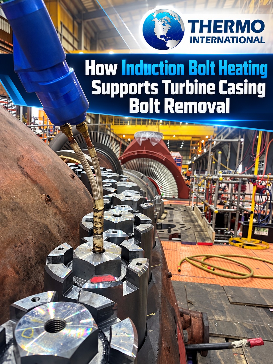 Keep Turbine Disassembly Moving: Put Induction Heat Inside the Bolt